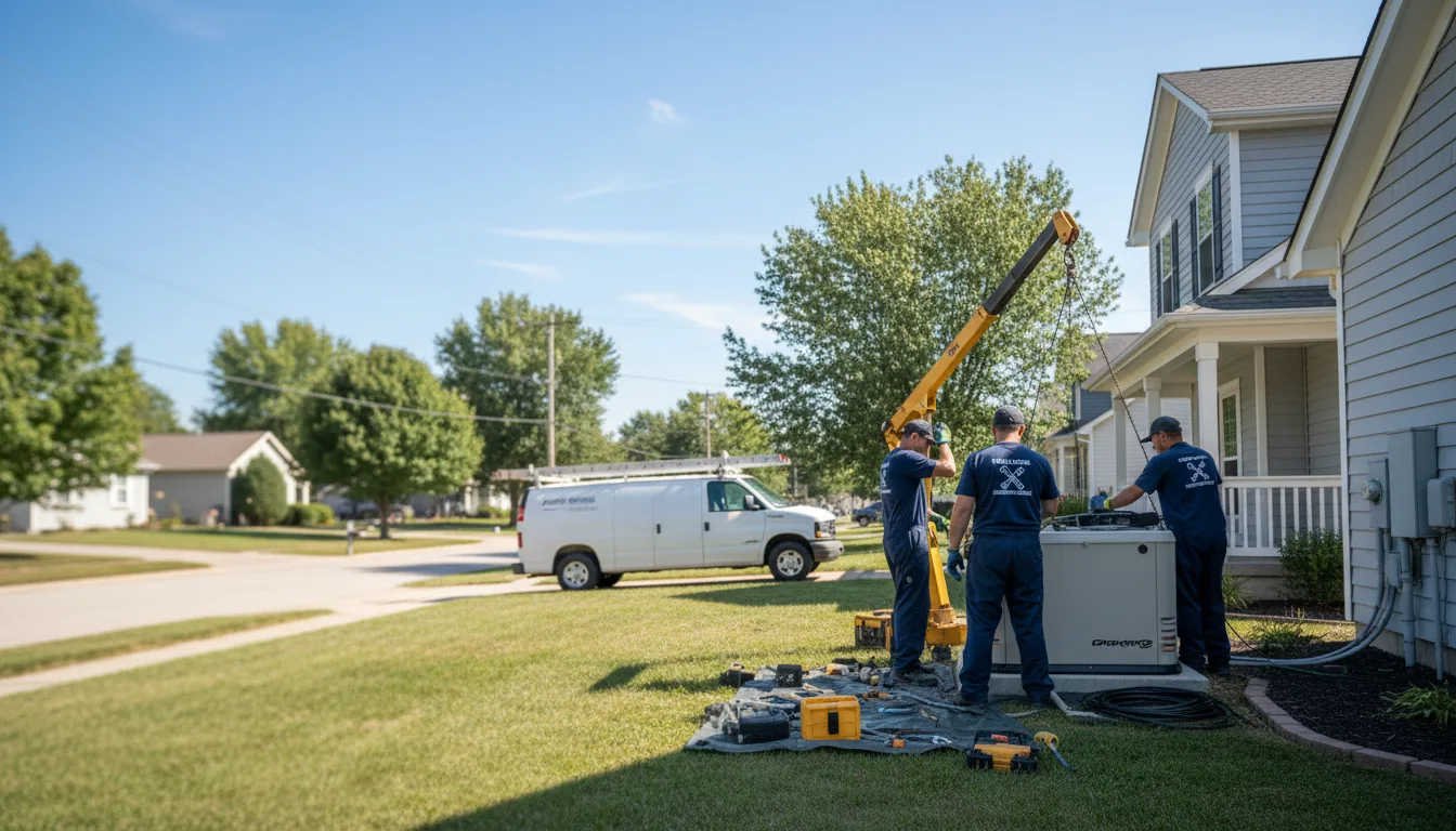 Generator Installation in Blue Springs, NE near me